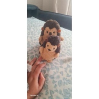 Lot de 2 hérissons en peluche