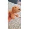 Peluche petit chiot avec collier