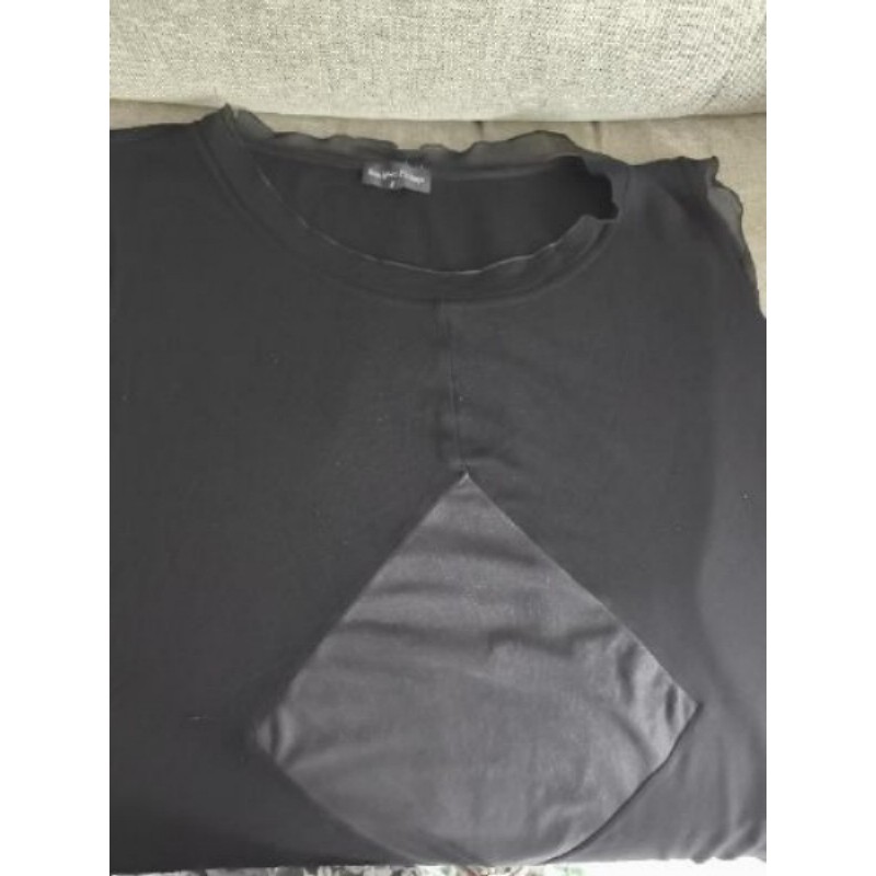 Tunique noire grande taille