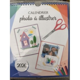 Calendrier 2026 photo à...