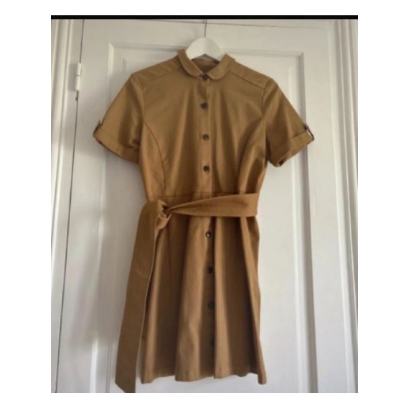 SEZANE - Robe Modèle Clarissa - Couleur : camel  Taille 38  - Neuve sans étiquette. Jamais portée.