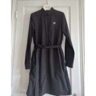 KENZO - Robe chemise noire...