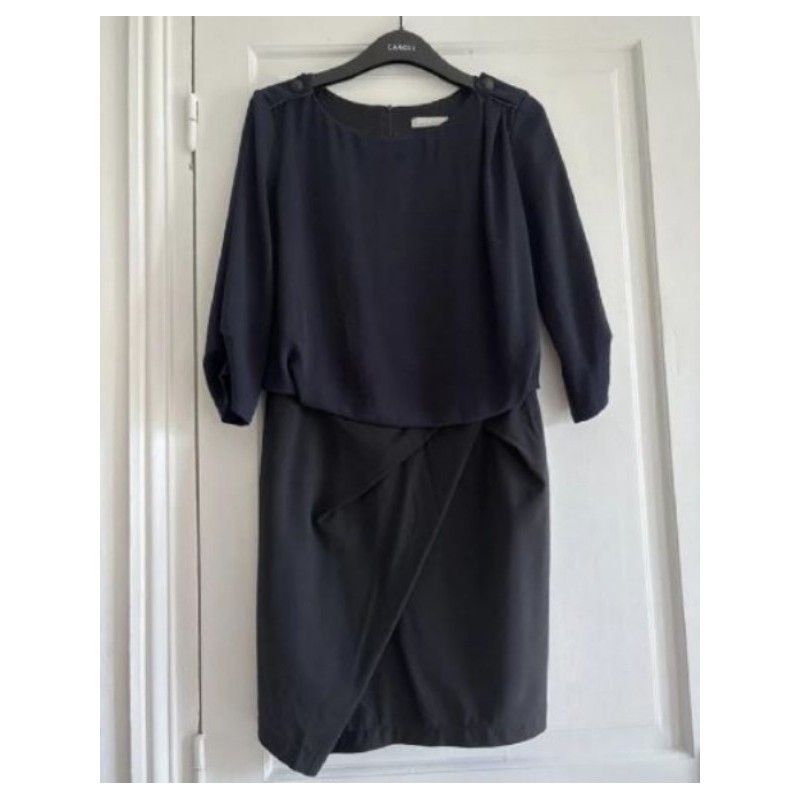 IKKS - Robe bleue marine et noire - Taille 38 - En très bon état