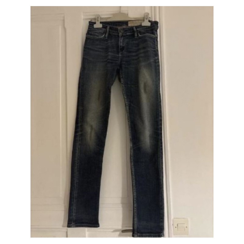 ALL SAINTS - Jeans femme bleu coupe skinny - Taille W27 L32