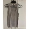 IKKS - Débardeur femme gris clair, Inscription « No Limit » dans le dos - Taille S