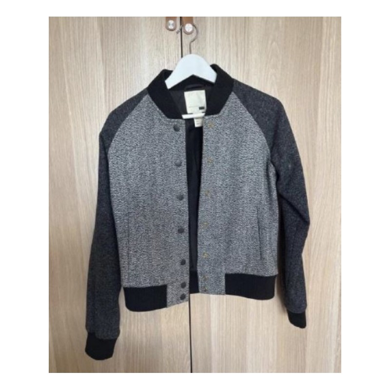 LEVI’S - Veste femme Teddy grise chinée - Taille S - En excellent état