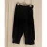 ADIDAS - Jogging femme noir 3/4, coupe ample - Taille 38
