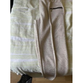 Pantalon beige, fermeture...