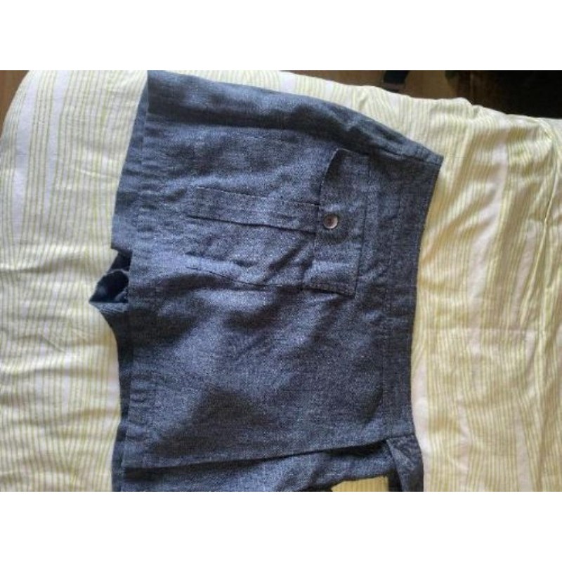 Jupe short T 44/46 jean