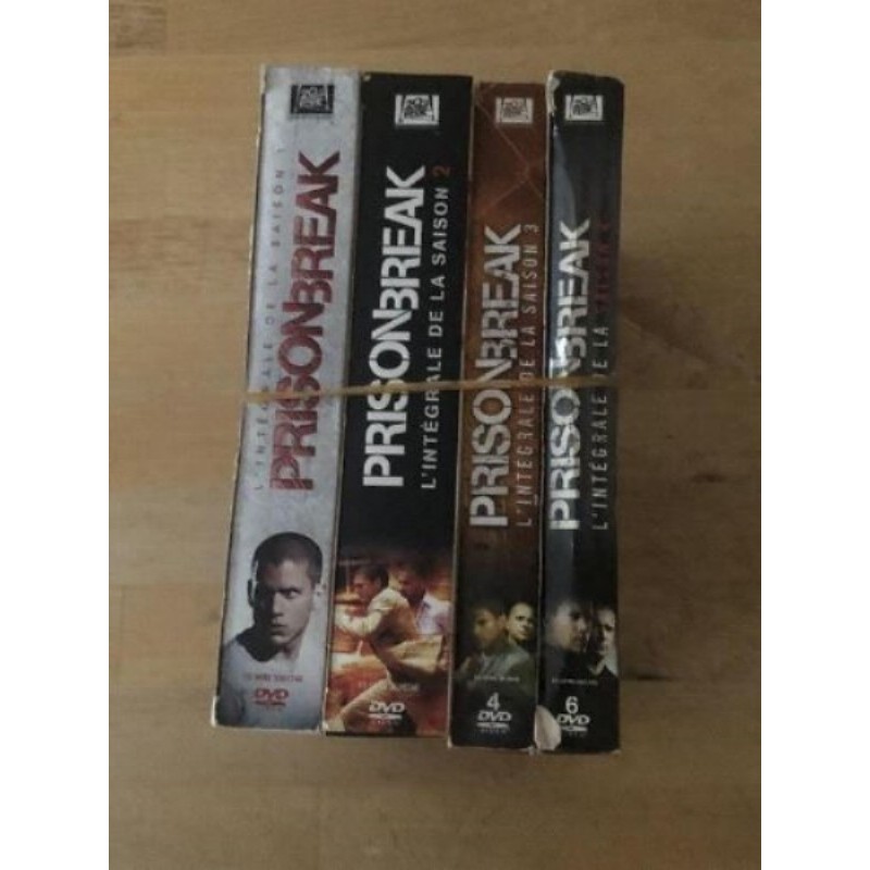 Lot de 4 DVD Prison Break