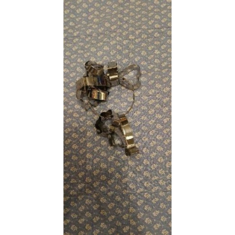 Lot de 11 emporter pieces en métal 