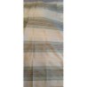 Nappe carrée en tissu effet lumière irisée bandes et rayures