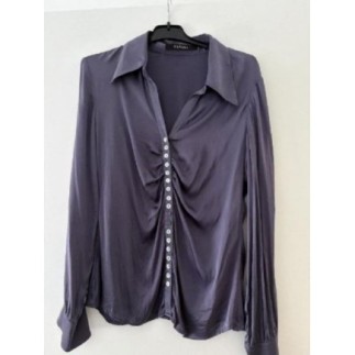 Chemise  soie mauve Caroll 42