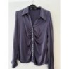 Chemise  soie mauve Caroll 42