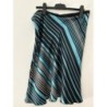 Jupe Carroll bleu noir 44 46