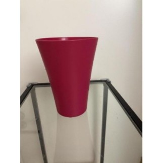 Vase rose en plastique Ikea