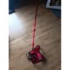 Harnais+ Laisse petit chien rouge 
