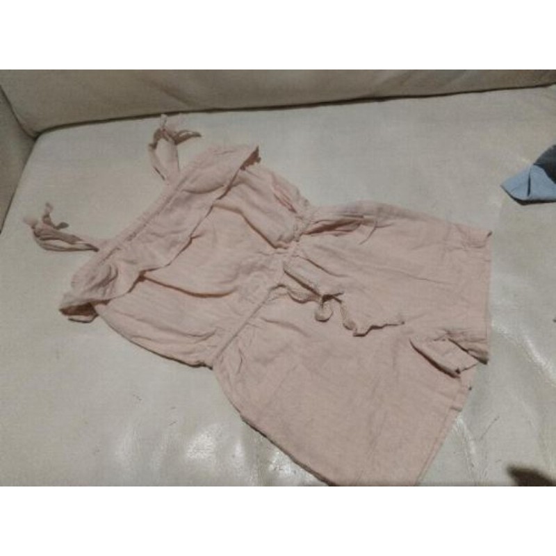 combishort  monoprix 6 ans rose pale