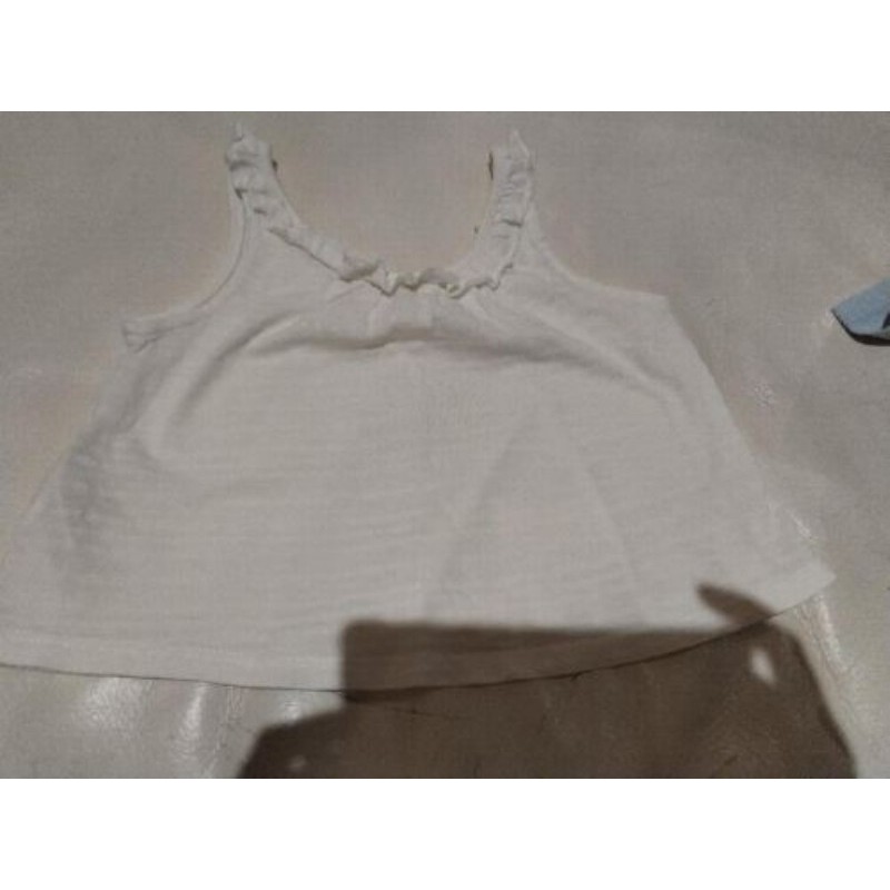 débardeur mango 3-4 ans blanc