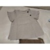 top zara baby 3-4 ans gris taupe fluide bouton