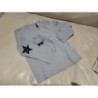 tshirt sergent major 5 ans manches longues bleu