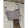 Maillot 1 pièce lola palacios 8 ans blanc et liberty