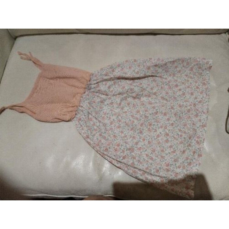 robe little celebs 6 ans bimatière liberty peche