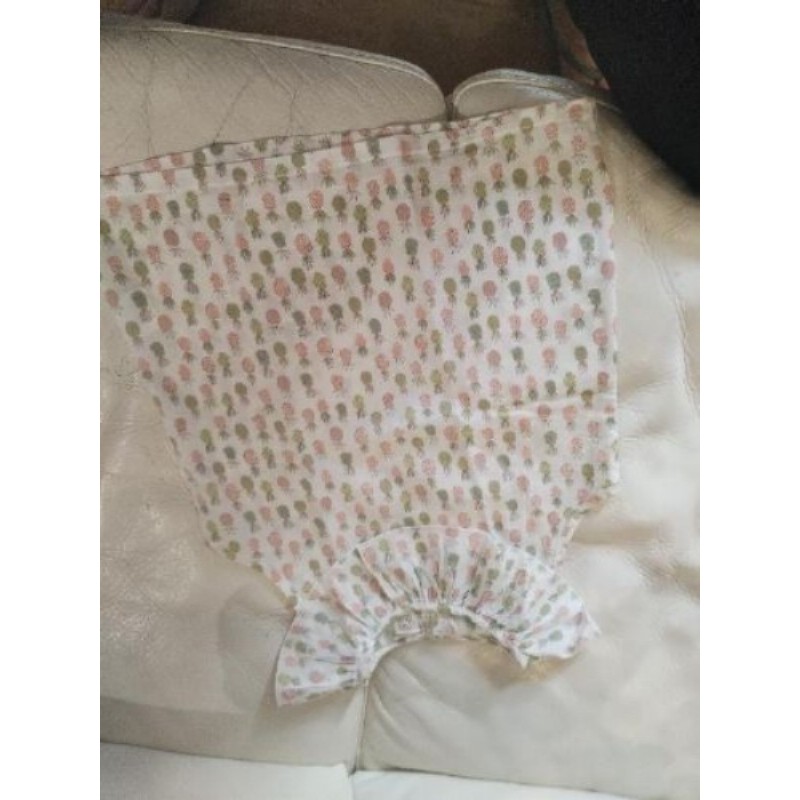 blouse little celebs 6 ans blanche et ananas col pierrot