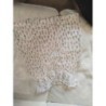 blouse little celebs 6 ans blanche et ananas col pierrot