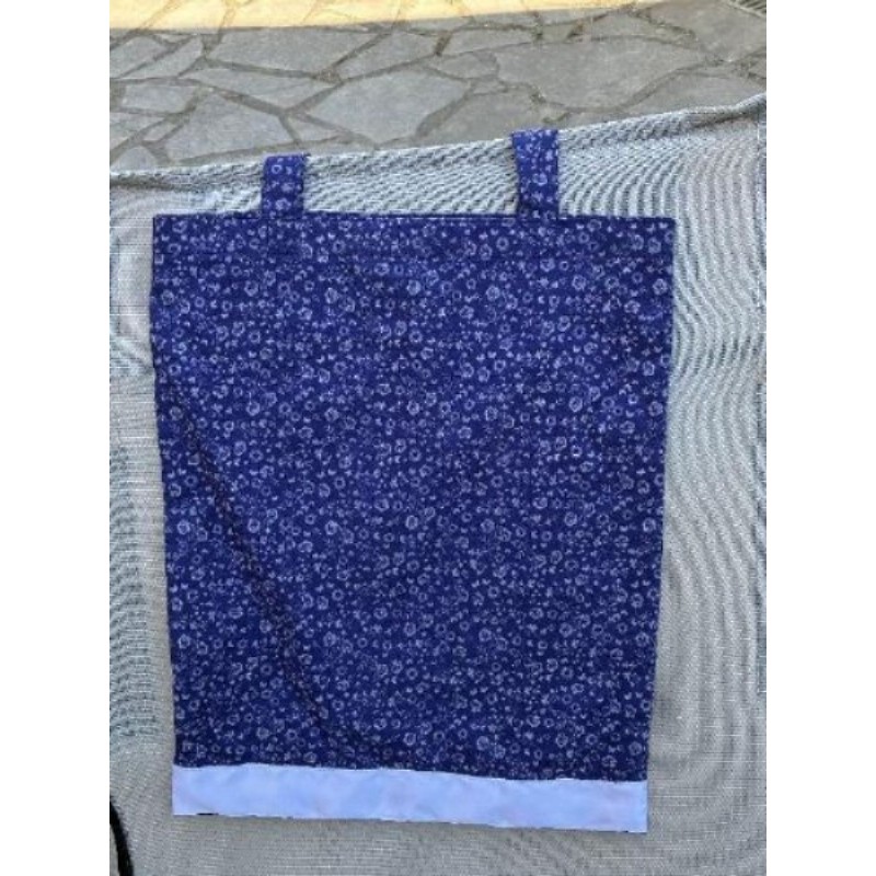 Tote bag bleu 1