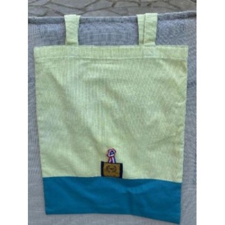 Tote bag vert 3