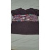 Tee-shirt noir camaïeu 