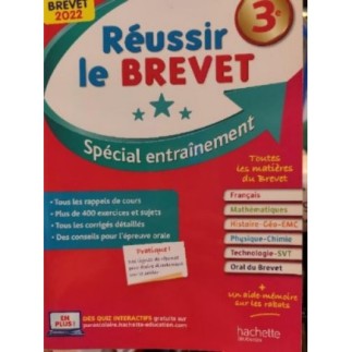 Manuel réussir le brevet 