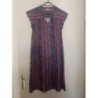 Robe rose et violet T44