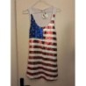 Débardeur à squares drapeau USA(Carling) T.XL