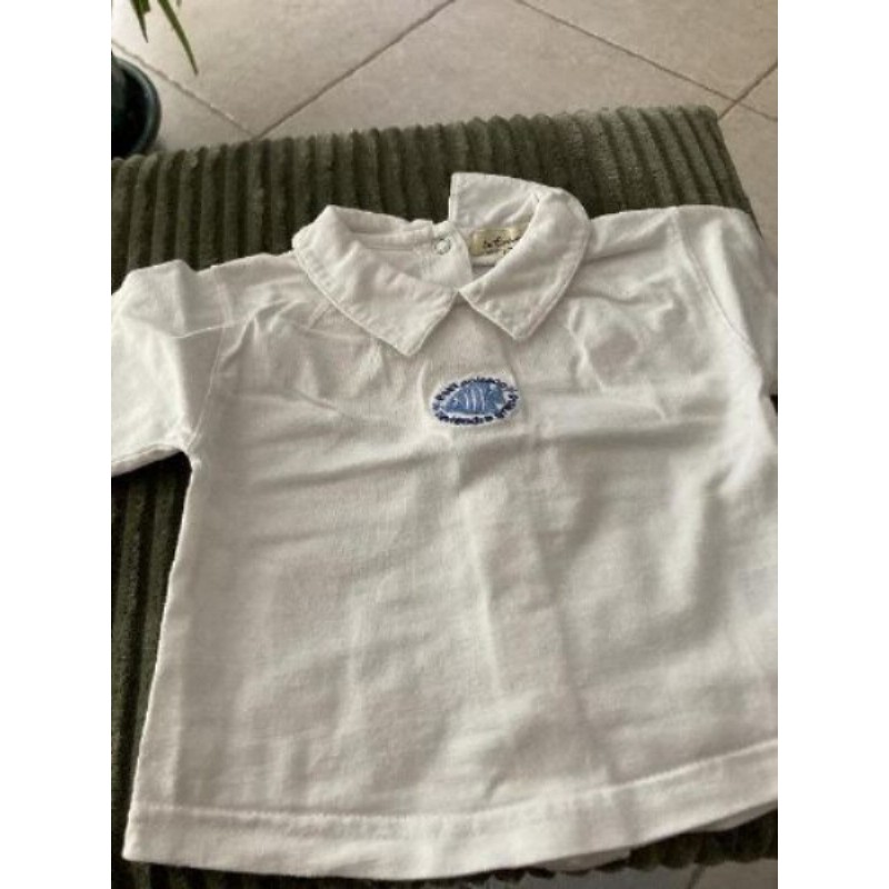 Polo blanc ml 12 mois in extenso 