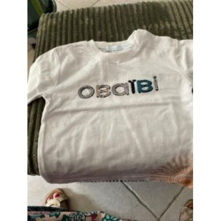 Tee shirt ml. 12 mois Obaibi