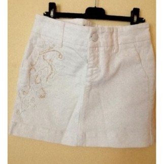 Jupe Toile Blanc, T36,...