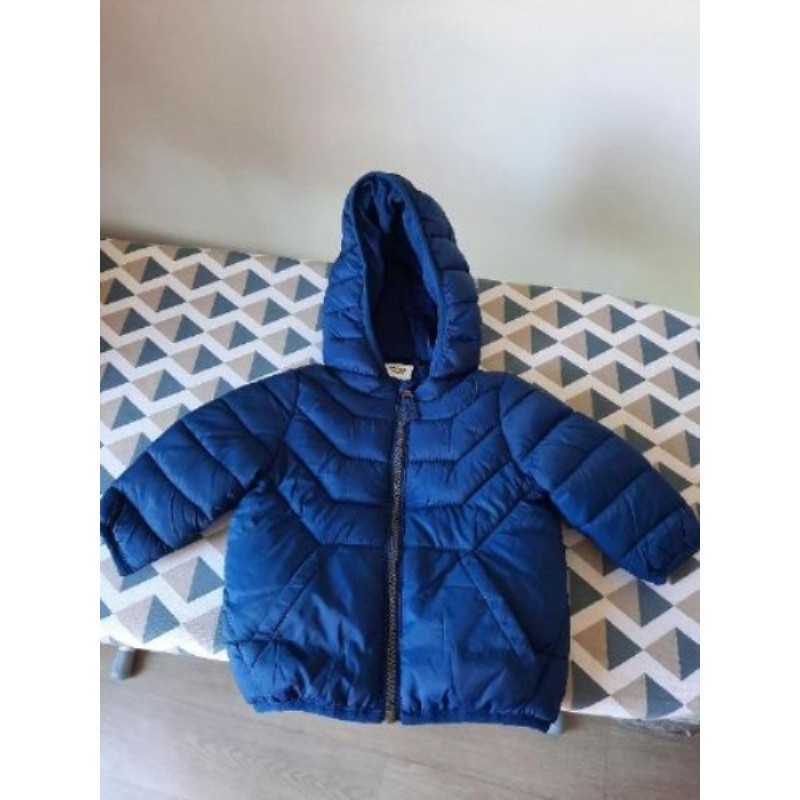 Blouson bleu 6 mois