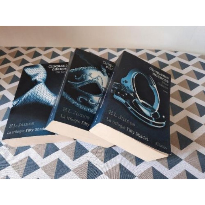 3 tome de 50 nuances de Grey