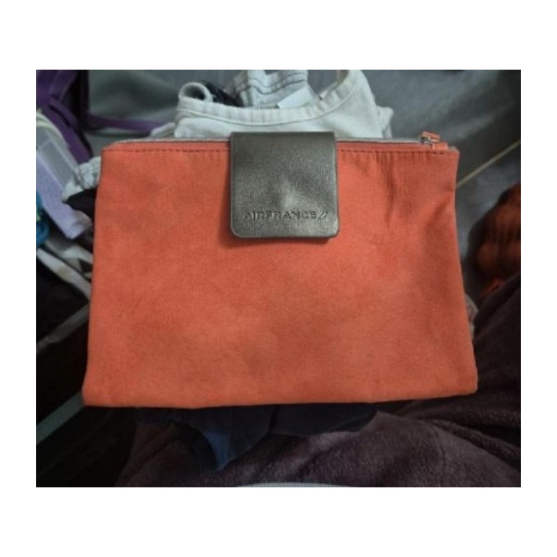 Pochette orange air France neuve