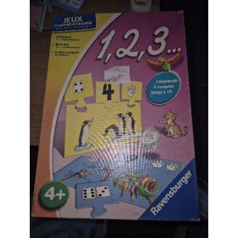 Jeu d'apprentissage chiffre