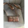 Sac cartouchière en cuir 