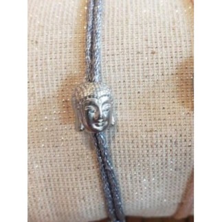 Bracelet cordon gris bleu...