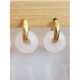 Boucles d’oreilles acier...