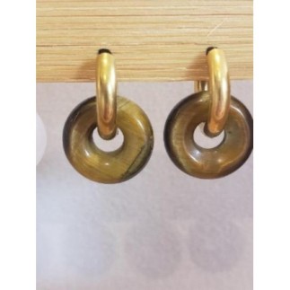 Boucles d’oreilles acier...
