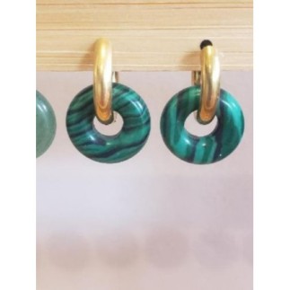Boucles d’oreilles acier...