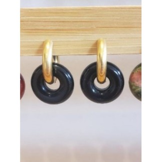 Boucles d’oreilles acier...