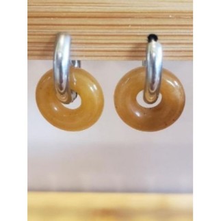 Boucles d’oreilles acier...