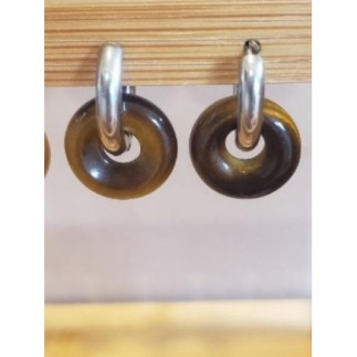 Boucles d’oreilles acier...